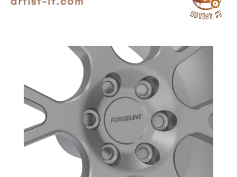 FORGELINE VR3P v3 WHEEL 3D PRINT MODEL 3D Print Model