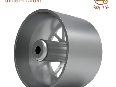 FORGELINE VR3P v3 WHEEL 3D PRINT MODEL 3D Print Model