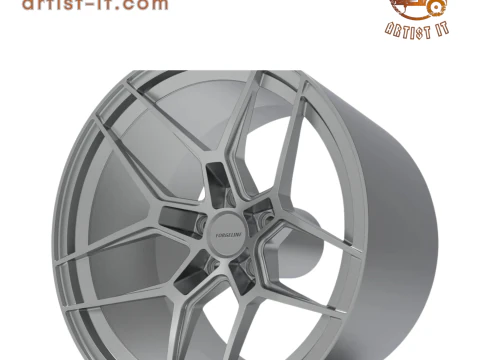 FORGELINE VV1R WHEEL 3D PRINT MODEL 3D Print Model