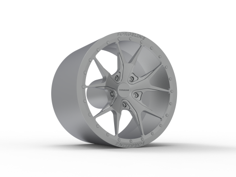 FORGELINE VX1R BEADLOCK WHEEL 3D PRINT MODEL 3D Print Model
