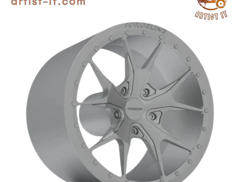 FORGELINE VX1R BEADLOCK RAD 3D-DRUCKMODELL 3D Druckmodell