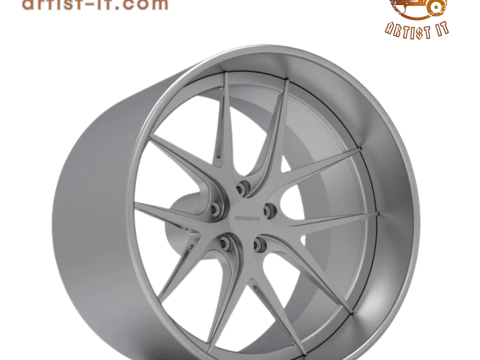 3D ДРУКУВАННЯ МОДЕЛІ FORGELINE VX3C З УВІГНУТИМ КОЛЕСОМ 3D Принт Модель