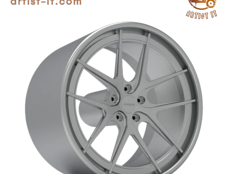 FORGELINE VX3C-SL STEPPED LIP WHEEL 3D PRINT MODEL 3D Print Model