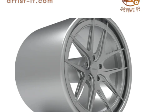 FORGELINE VX3C-SL STEPPED LIP WHEEL 3D PRINT MODEL 3D Print Model