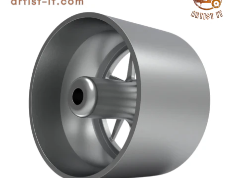 FORGELINE VX3C-SL STEPPED LIP WHEEL 3D PRINT MODEL 3D Print Model