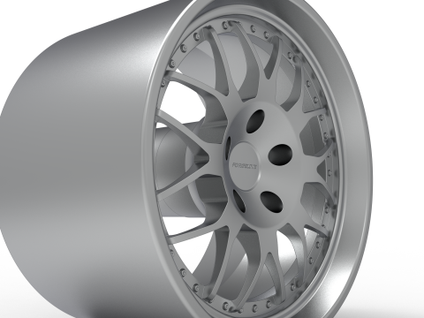 FORGELINE WC3 WHEEL 3D PRINT MODEL 3D Print Model