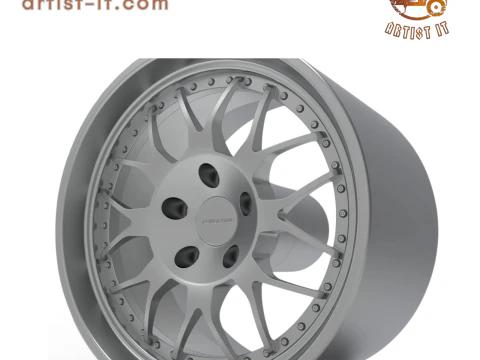 FORGELINE WC3 WHEEL 3D PRINT MODEL 3D Print Model