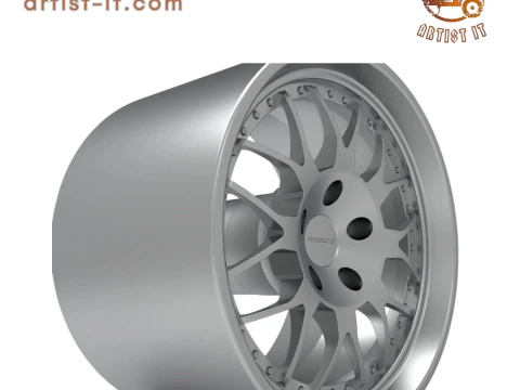 FORGELINE WC3 WHEEL 3D PRINT MODEL 3D Print Model