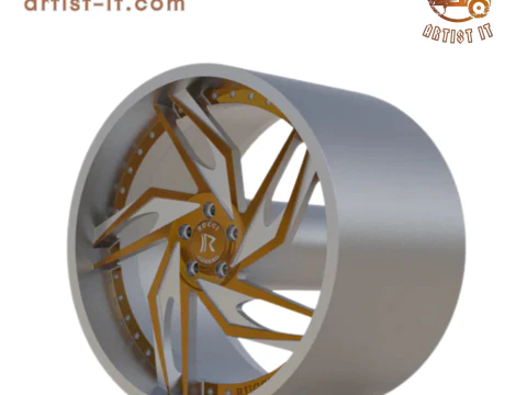 RUCCI FORGED breitling WHEEL 3D PRINT MODEL 3D Print Model