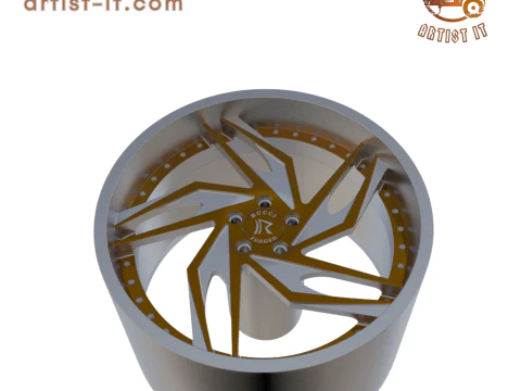 RUCCI FORGED breitling WHEEL 3D PRINT MODEL 3D Print Model