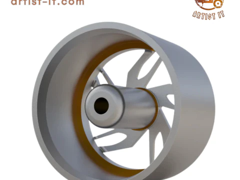 RUCCI FORGED breitling WHEEL 3D PRINT MODEL 3D Print Model