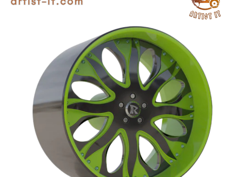 RUCCI FORGED FORZA WHEEL 3D PRINT MODEL 3D Print Model