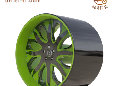 RUCCI FORGED FORZA WHEEL 3D PRINT MODEL 3D Print Model