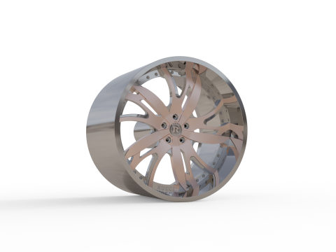 3D ПРИНТУВАННЯ МОДЕЛІ КОЛЕСА З КОВАНИМ хвостовиком RUCCI 3D Принт Модель