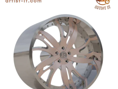 RUCCI GESCHMIEDETER Schaft RAD 3D-DRUCKMODELL 3D Druckmodell