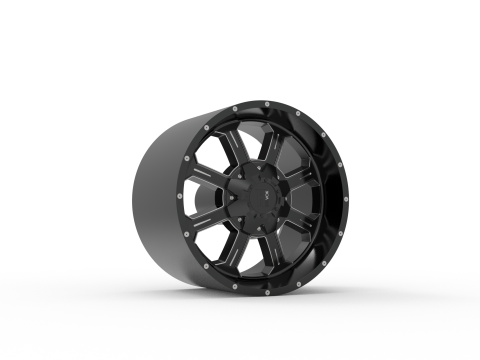 MODELLO DI STAMPA 3D DELLA RUOTA H101 HAVOC OFF-ROAD Modello di stampa 3D