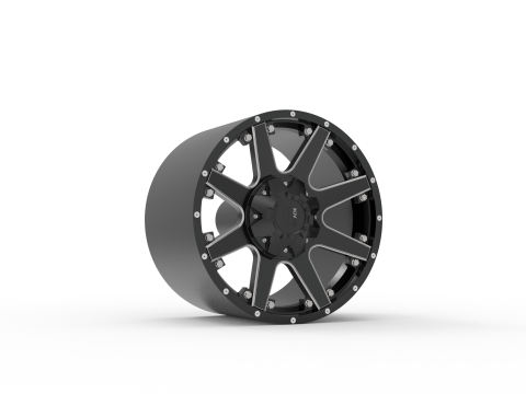 MODELLO DI STAMPA 3D DELLA RUOTA H102 OFF-ROAD HAVOC Modello di stampa 3D