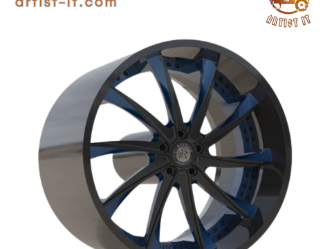 RUCCI FORGED Spada WHEEL 3D PRINT MODEL 3D Print Model