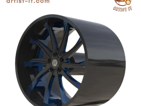 RUCCI FORGED Spada WHEEL 3D PRINT MODEL 3D Print Model