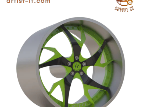 RUCCI FORGED Sweeper WHEEL 3D PRINT MODEL 3D Print Model
