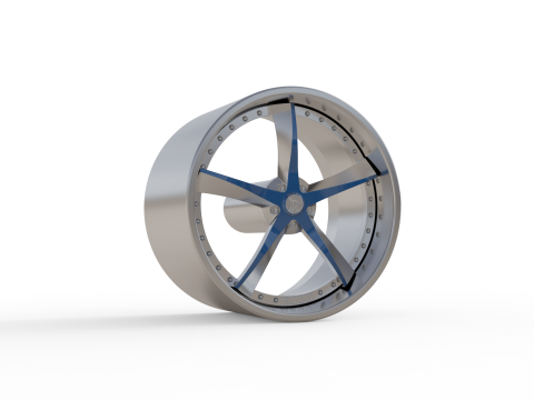RUCCI FORGED Swoops ホイール 3D プリントモデル 3Dプリントモデル