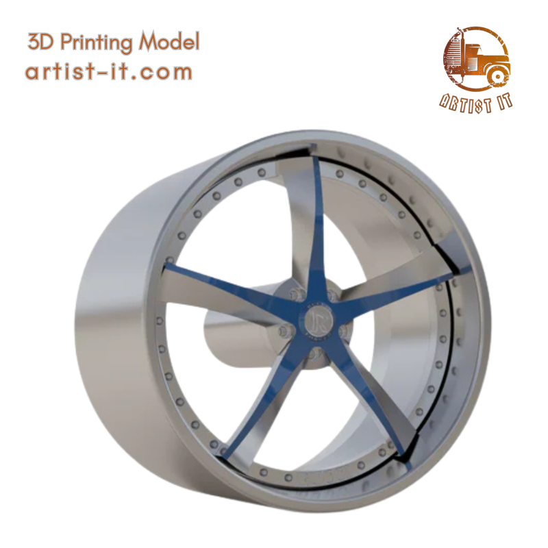 RUCCI FORGED Swoops WHEEL 3D PRINT MODEL 3D Print Model .c4d .max .obj .3ds .fbx .stl .blend 