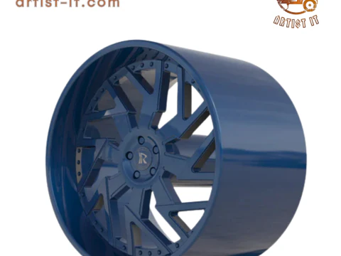 RUCCI FORGED Torcher WHEEL 3D PRINT MODEL 3D Print Model