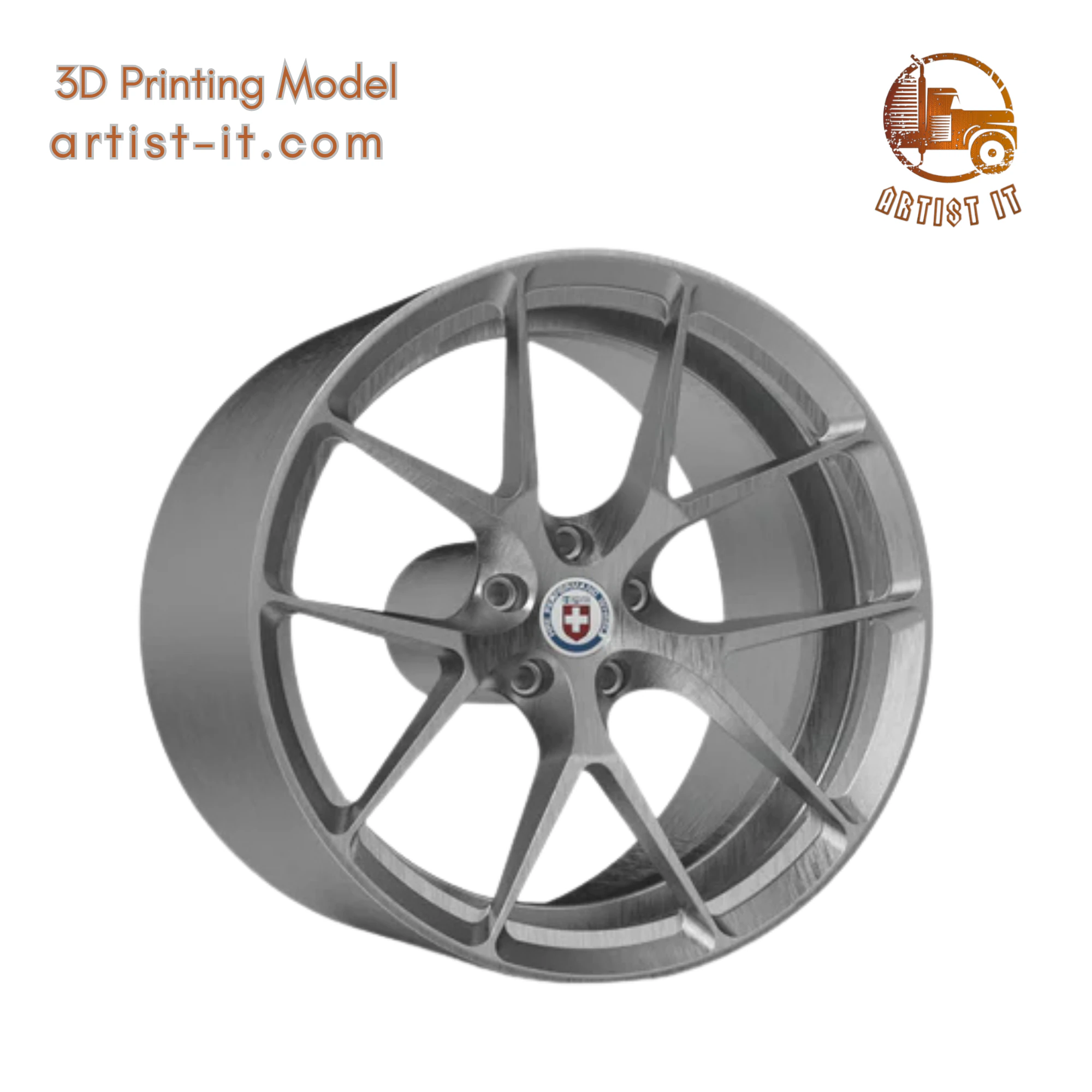 HRE PERFORMANCE P101 3D PRINT MODEL 3D Print Model .c4d .max .obj .3ds .fbx .stl .blend 