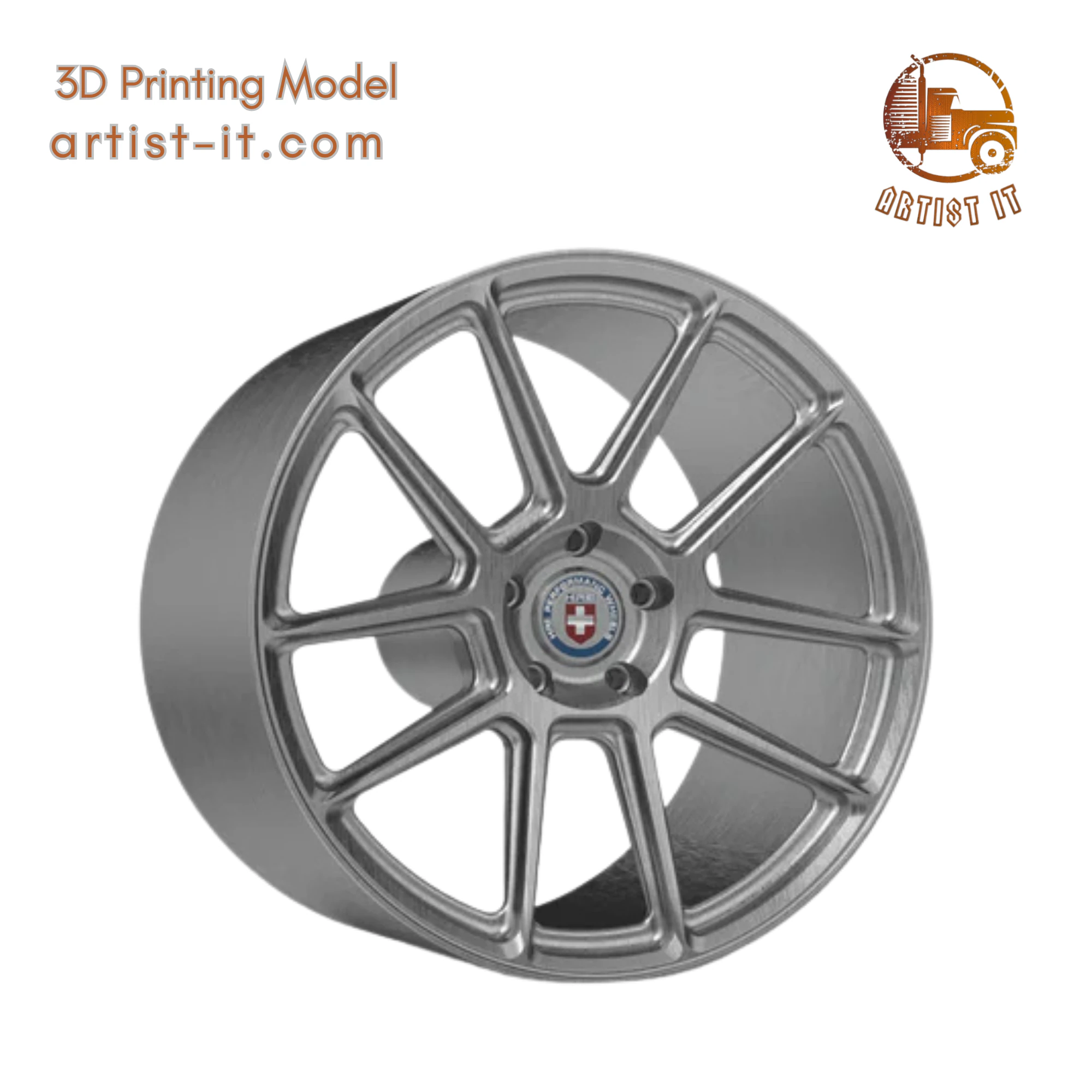 HRE PERFORMANCE RC104 3D PRINT MODEL 3D Print Model .c4d .max .obj .3ds .fbx .stl .blend 