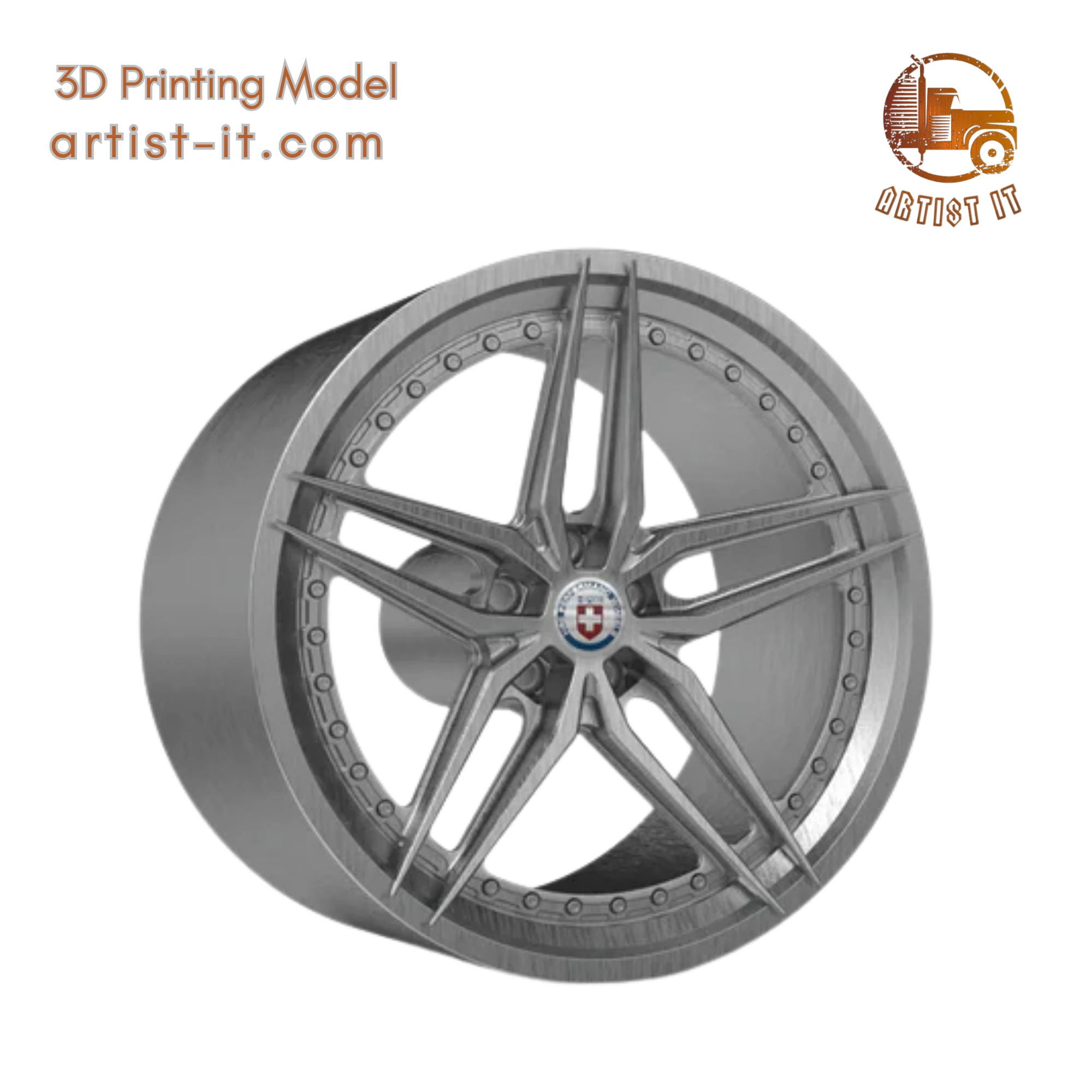HRE PERFORMANCE S107SC 3D PRINT MODEL 3D Print Model .c4d .max .obj .3ds .fbx .stl .blend