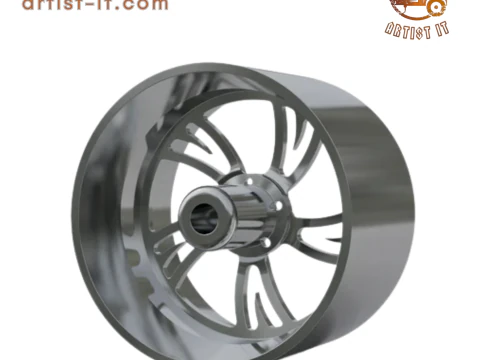 INTRO Valley WHEEL 3D PRINT MODEL 3D Print Model