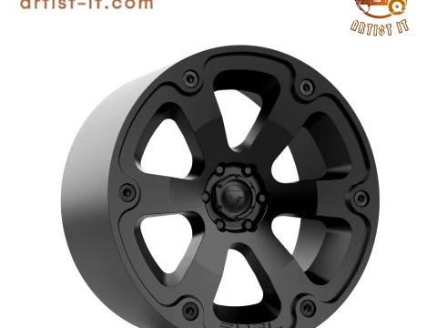 YAKIT OFF-ROAD CANAVAR TEKERLEK 3D BASKI MODELİ 3D Baskı Modeli