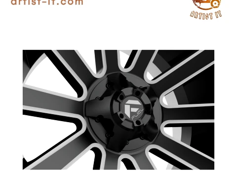 MODELLO DI STAMPA 3D DELLA RUOTA CONTRA PLATINUM FUEL OFFROAD Modello di stampa 3D