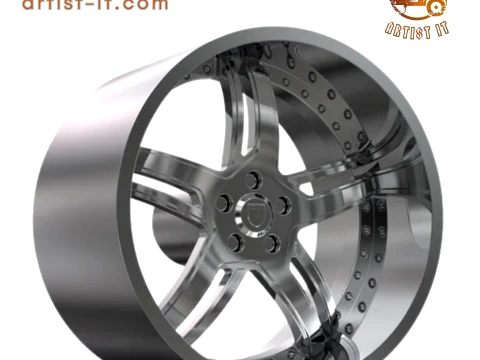 ASANTI AF 162 WHEEL 3D Print Model