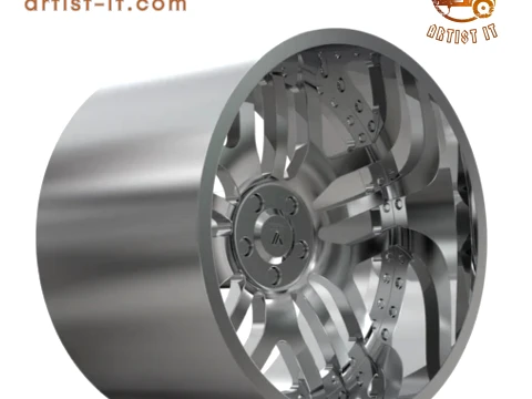 ASANTI AF115 WHEEL 3D Print Model