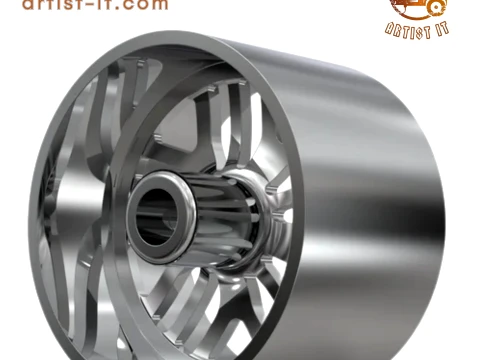 ASANTI AF115 WHEEL 3D Print Model