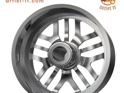 ASANTI AF115 WHEEL 3D Print Model