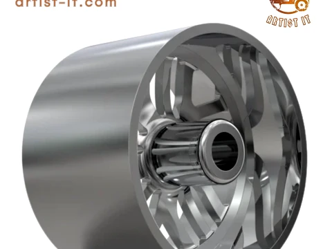 ASANTI AF115 WHEEL 3D Print Model
