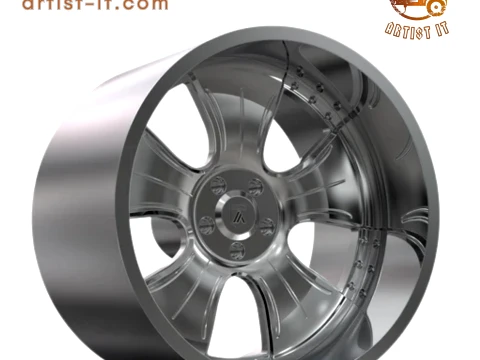 ASANTI AF124 WHEEL 3D Print Model