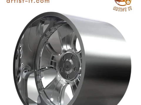 ASANTI AF124 WHEEL 3D Print Model