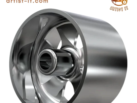 ASANTI AF124 WHEEL 3D Print Model