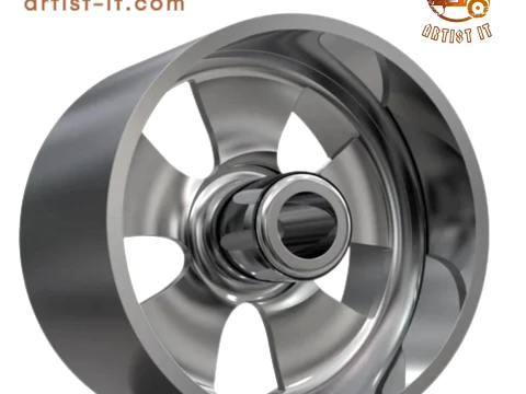 ASANTI AF124 WHEEL 3D Print Model