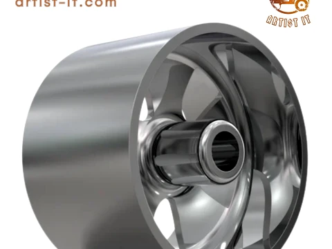 ASANTI AF124 WHEEL 3D Print Model