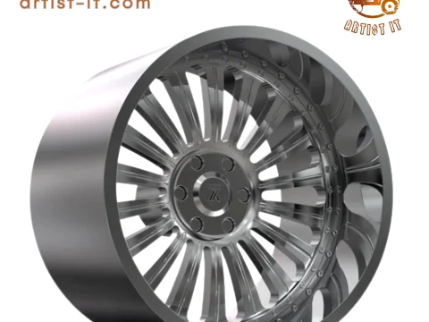 ASANTI AF125 WHEEL 3D Print Model