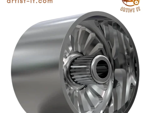 ASANTI AF125 WHEEL 3D Print Model