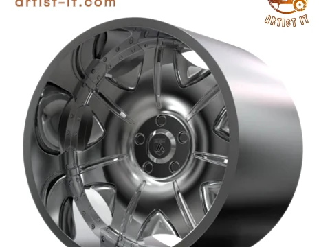 ASANTI AF139 WHEEL 3D Print Model
