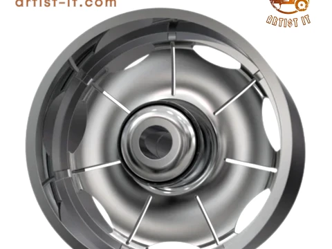 ASANTI AF139 WHEEL 3D Print Model