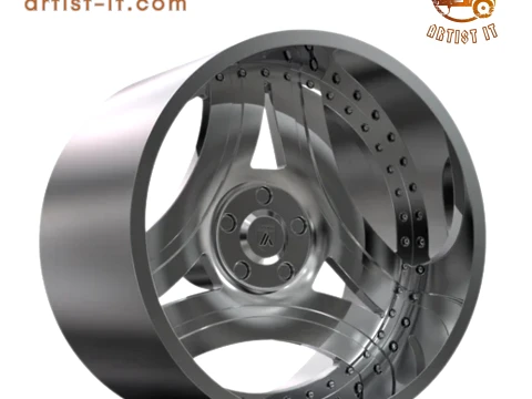 ASANTI AF140 WHEEL 3D Print Model