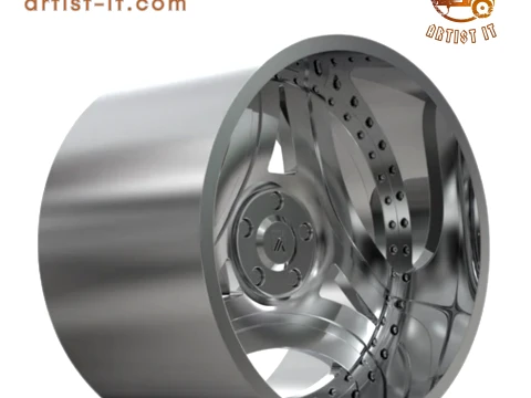 ASANTI AF140 WHEEL 3D Print Model