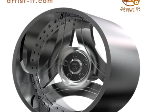 ASANTI AF140 WHEEL 3D Print Model